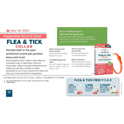 Wondercide Natural Flea, Tick & Mosquito Repellent Cat Collar Wondercide