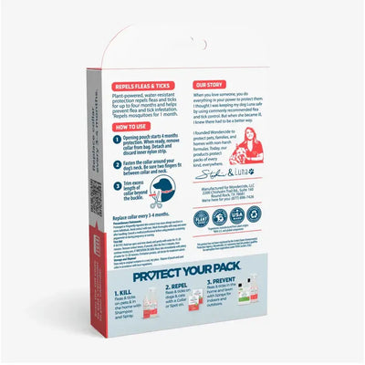Wondercide Natural Flea, Tick & Mosquito Repellent Dogs Collar Wondercide