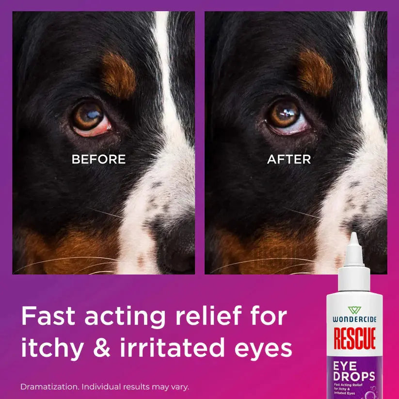 Wondercide Rescue Eye Drops for Dogs & Cats 4oz Wondercide