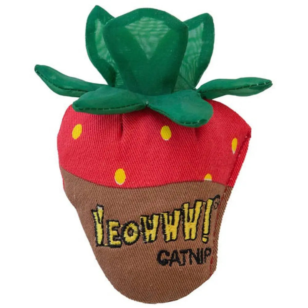 Yeowww! Strawberry Cat Toy Ducky World Yeowww!®