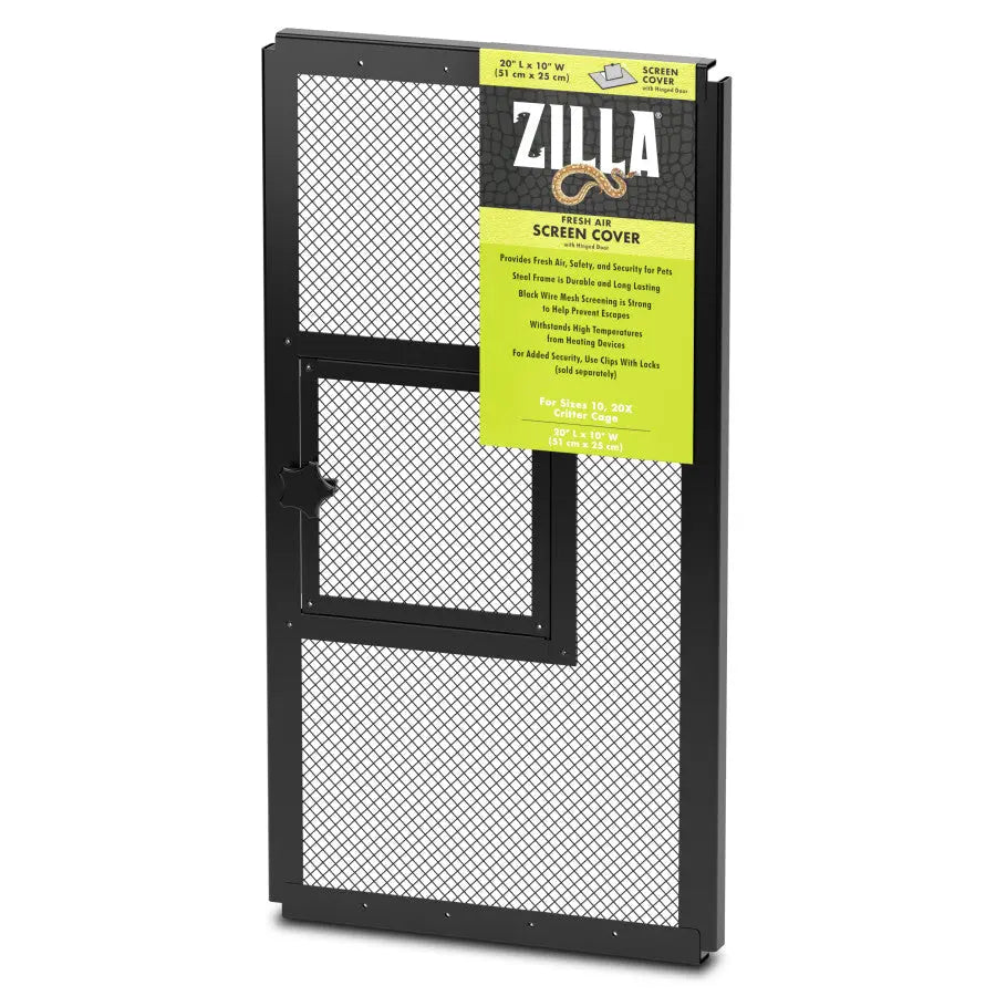 Zilla Fresh Air Terrarium Screen Covers with Hinged Door Zilla®