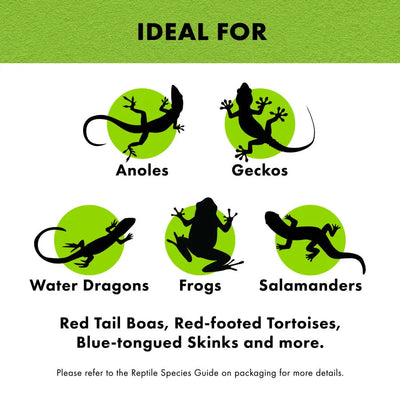 Zilla Jungle Mix, Fir and Sphagnum Peat Moss Organic Bedding for Reptiles, Ideal for Tropical or Forest Habitats Zilla®