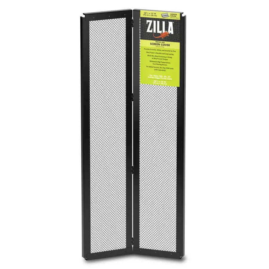 Zilla Screen Covers with Center Hinge Fresh Air Terrarium Zilla®