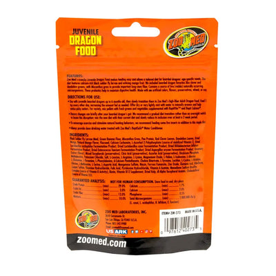 Zoo Med Juvenile High Protein Bearded Dragon Food Zoo Med Laboratories