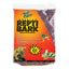 A bag of Zoo Med Laboratories Premium ReptiBark Bedding Substrate Brown, featuring a frog and lizard on the front, packaging highlights its benefits and displays the slogan “The #1 Selling Reptile Bark!”.