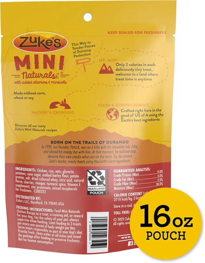 Zuke's® Mini Naturals® Chicken Recipe Dog Treats 6 Oz Zuke's®