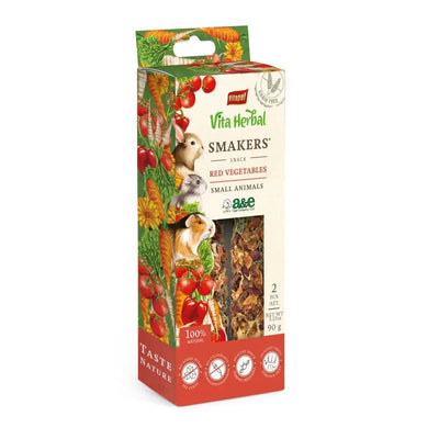 A & E Cages Vitapol Vita Herbal Smakers Red Vegetables Small Animal Treat 2 pk - Talis Us