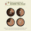 Transition guide for ACANA chicken and tuna wet cat food showing daily feeding amounts over seven days