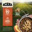 Acana Freeze-Dried Dog Food featuring 90 percent raw animal ingredients and bone broth for hearty flavor