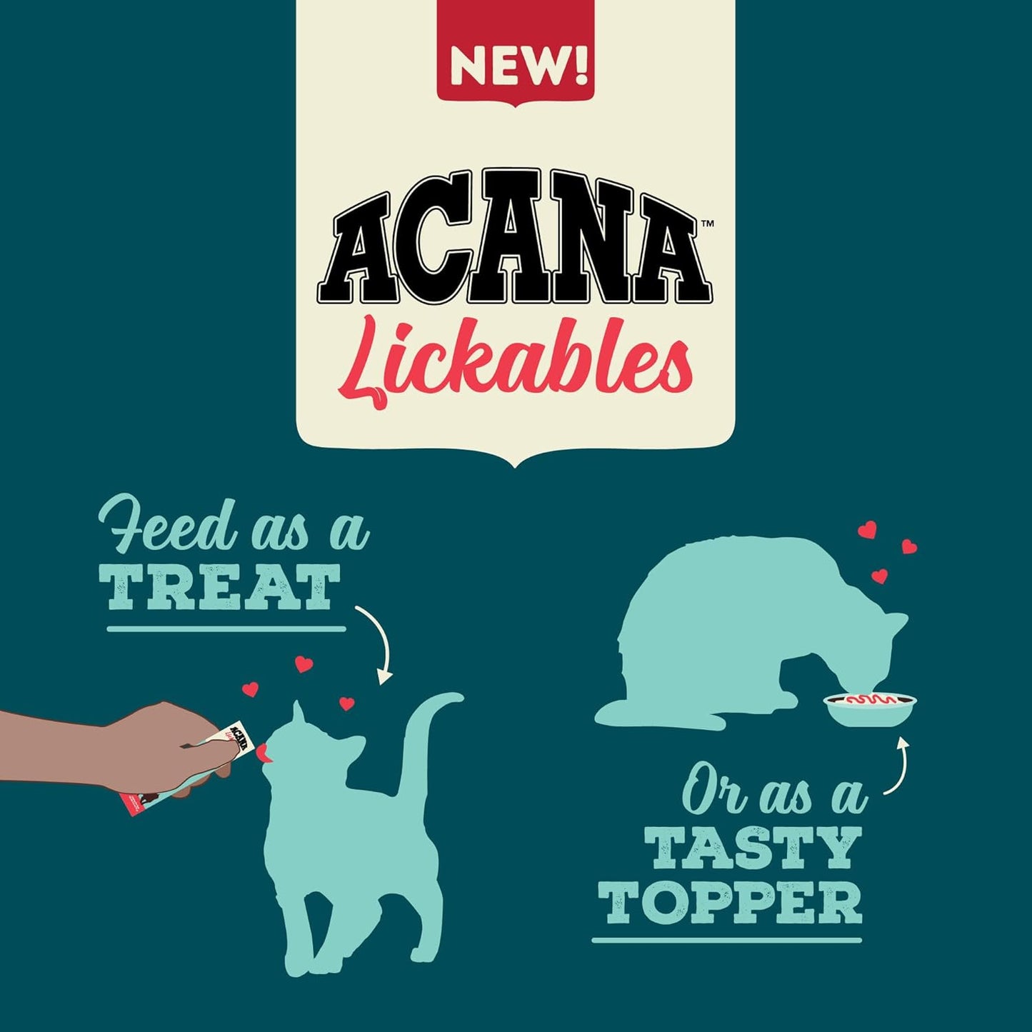 Acana immune support cat treats for healthy felines, feed as a treat or tasty topper