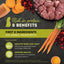 ACANA lamb and kidney wet cat food with rich protein ingredients for healthy skin and coat