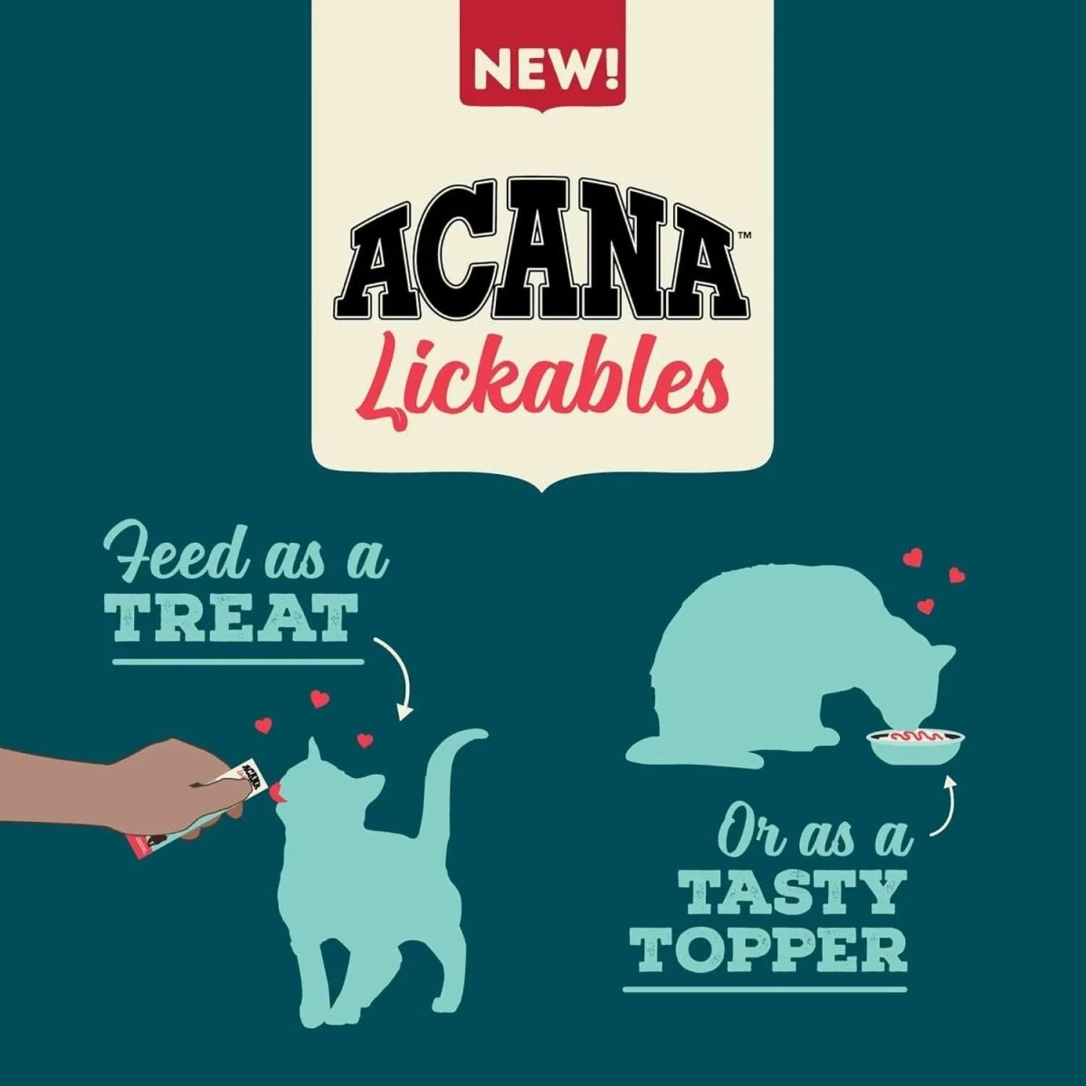 Acana Lickables Tuna Recipe for Immune Support Cat Treats 2.5 oz - Talis Us