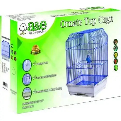 AE Cage Company Ornate Top Bird Cage 14"x11"x17" AE Cage Company