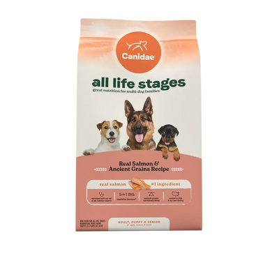 All Life Stages Dry Dog Food, Real Salmon & Ancient Grains Recipe - Talis Us