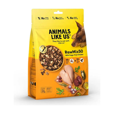 Animals Like Us Freze Dried RawMix50 Cage - Free Chicken Dog - Talis Us