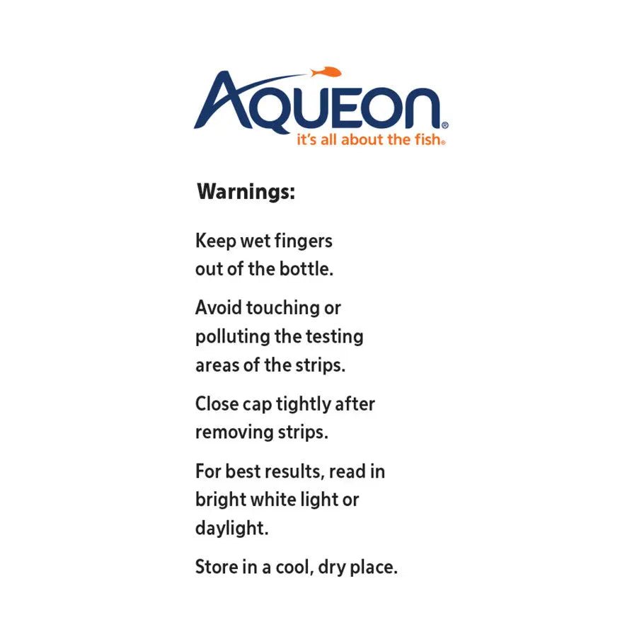 Aqueon 7 - in - 1 Aquarium Test Strips 50 ct - Talis Us