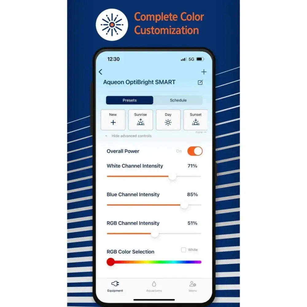 Aqueon OptiBright® SMART LED Light Fixture - Talis Us