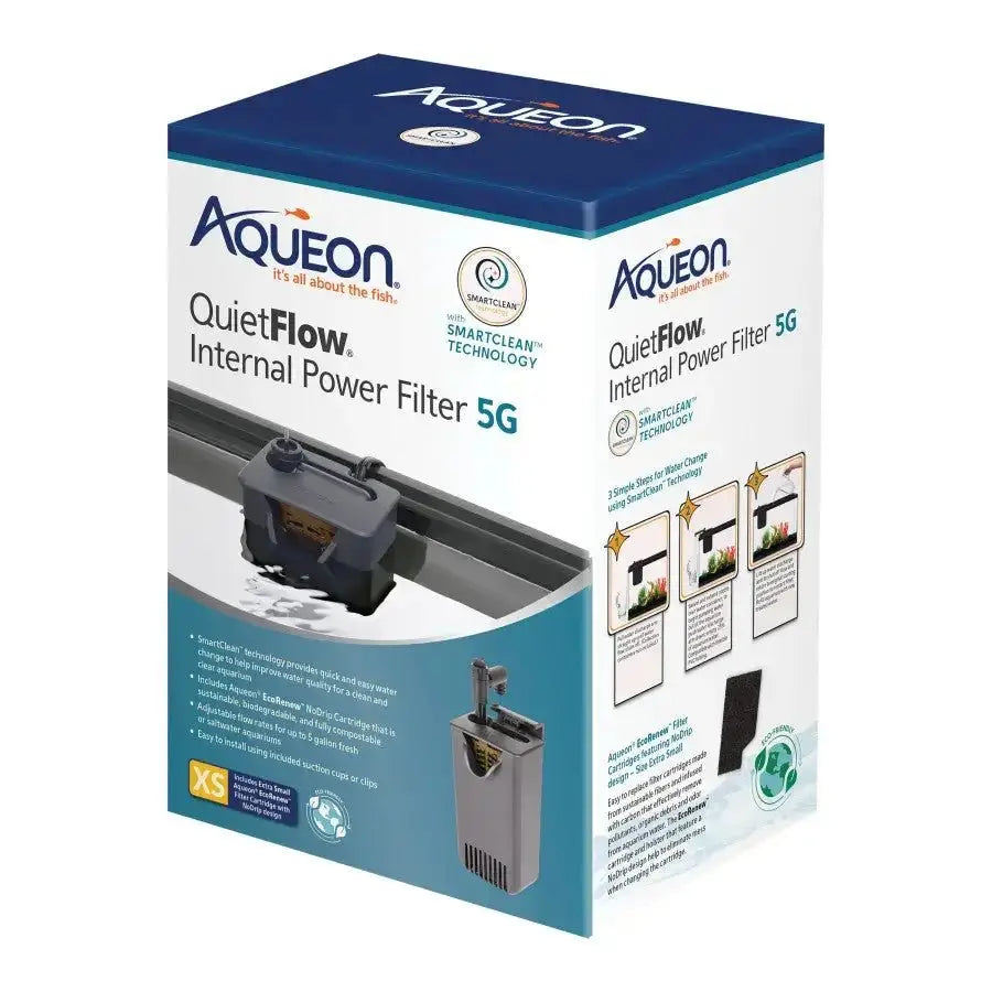 Aqueon QuietFlow® Internal Filter with SmartClean™ Technology - Talis Us