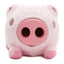 BARK Hambone Pig Hog Rubber Super Chewer Dog Toy Pink Medium - Talis Us