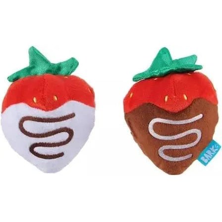 BARK Plush Strawberry Dog Toy for Fun Playtime - Talis Us