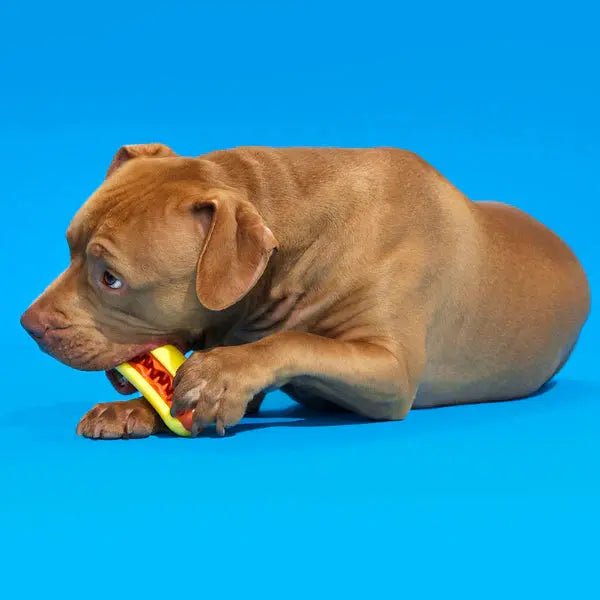 BARK Super Chewer Treat Meat Hot Dog Dog Chew Toy - Talis Us