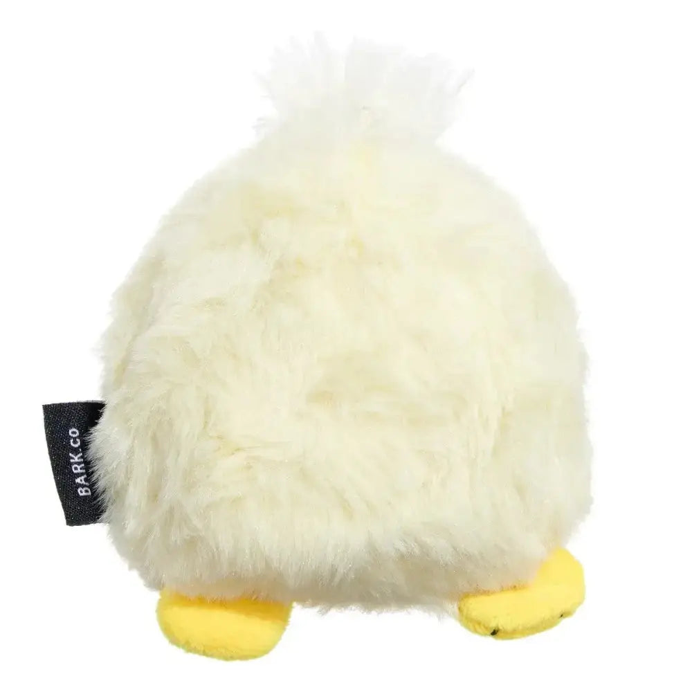 BARK Tough Chick Chicken Super Chewer Dog Toy Yellow Small/Medium - Talis Us