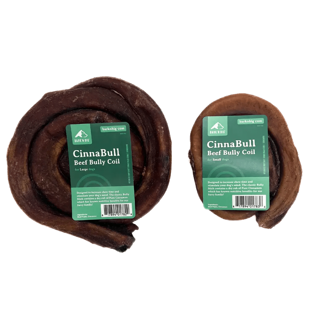 BarkNBig CinnaBull Bully Coil Dog Treats 1ct - Talis Us