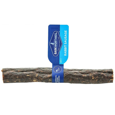 Barkworthies Rabbit Sausage Roll Dog Treat Case 50 - Talis Us