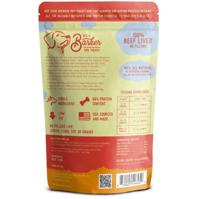 Beg & Barker Beef Liver Strip Dog Treats - Talis Us
