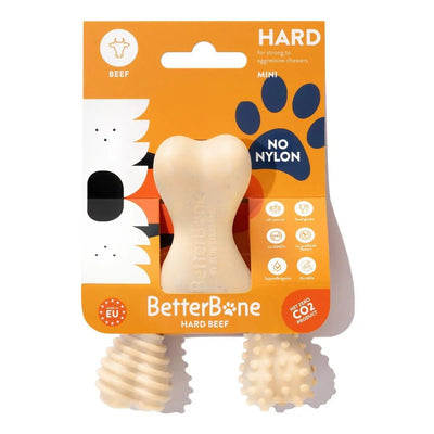 BetterBone Hard Beef Dog Chew Toy - Talis Us