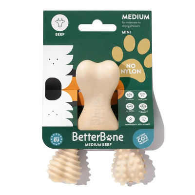 BetterBone Medium Beef Dog Chew Toy - Talis Us