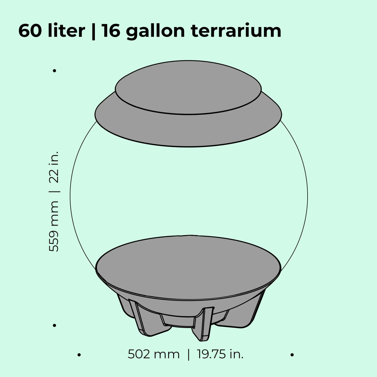 BiOrb AIR 60 Terrarium - Talis Us