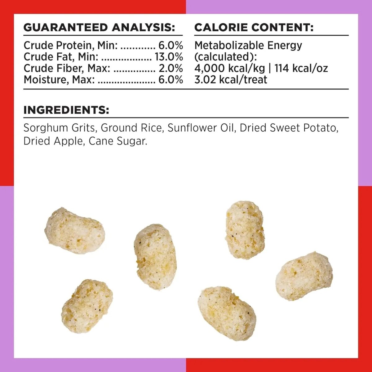 BIXBI Bark Pops Light & Crunchy Dog Treats 4oz. - Talis Us