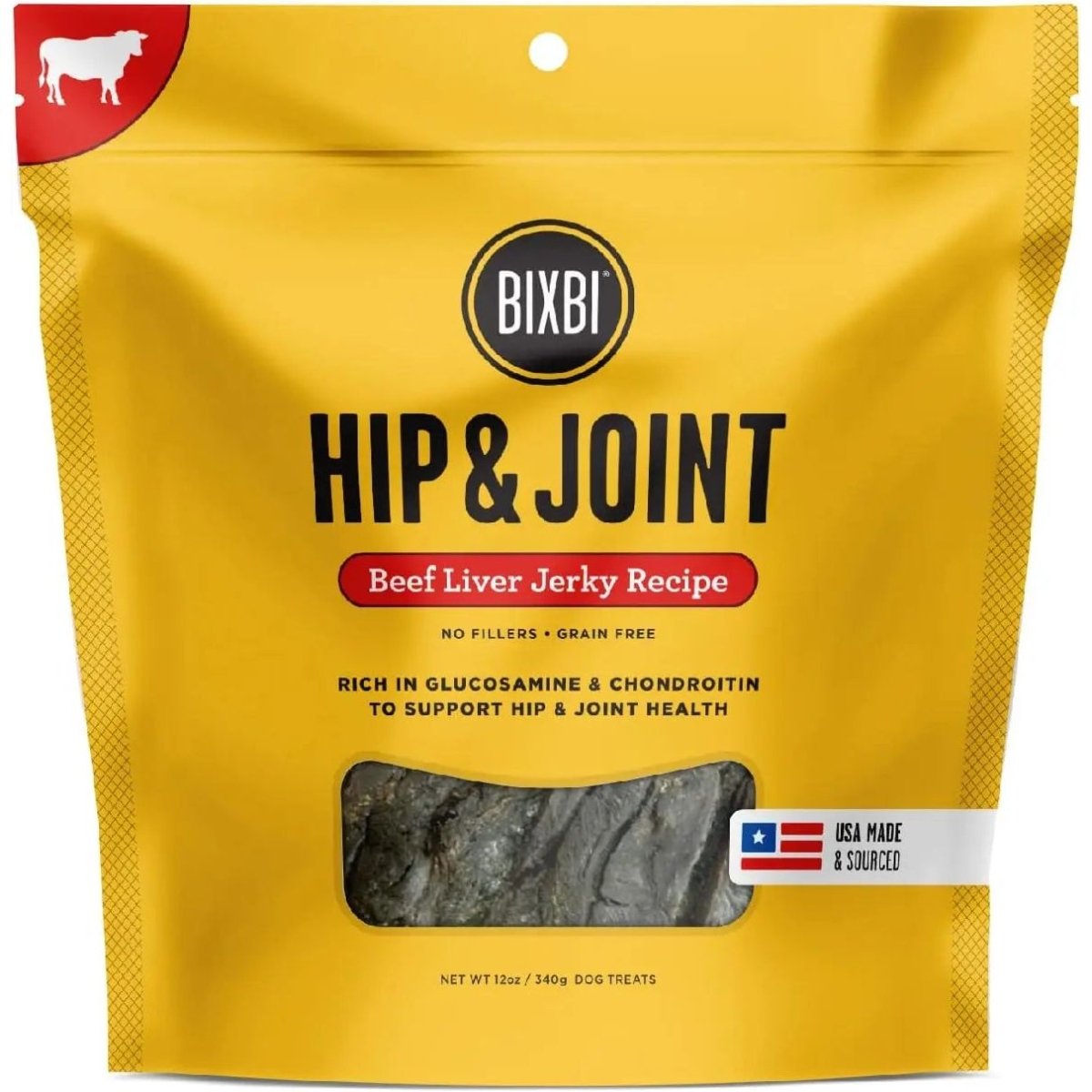 BIXBI Hip & Joint Grain - Free Jerky Dog Treats - Talis Us
