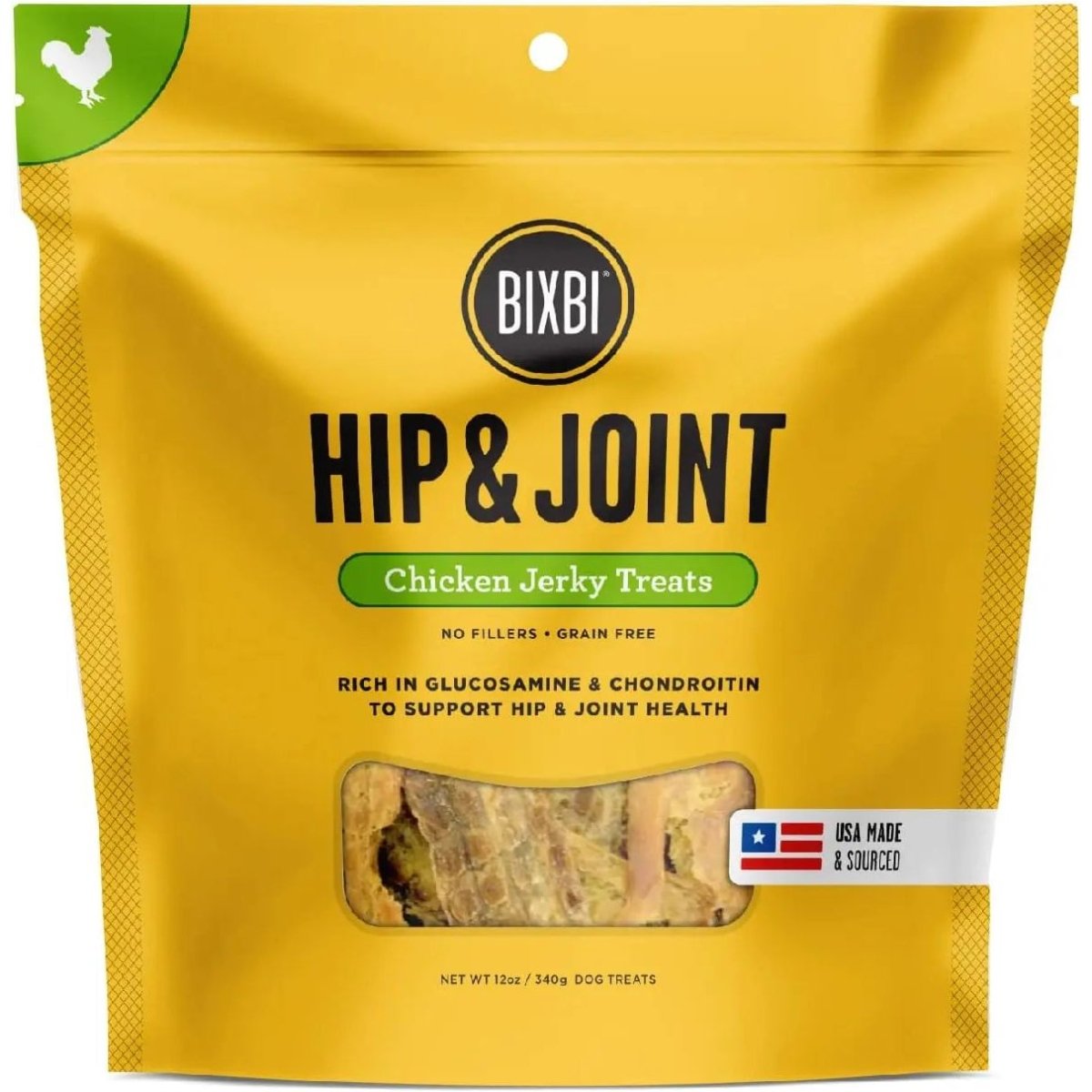 BIXBI Hip & Joint Grain - Free Jerky Dog Treats - Talis Us
