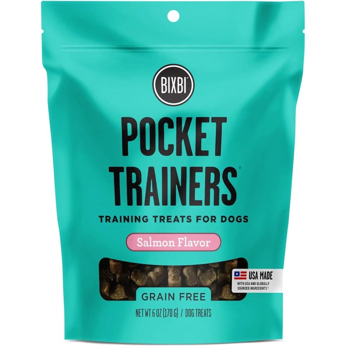 BIXBI Pocket Trainers Grain - Free Dog Treats 6oz. - Talis Us