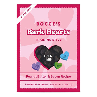 Bocce's Bakery Bark Hearts Dog Training Treats Box 2oz - Talis Us