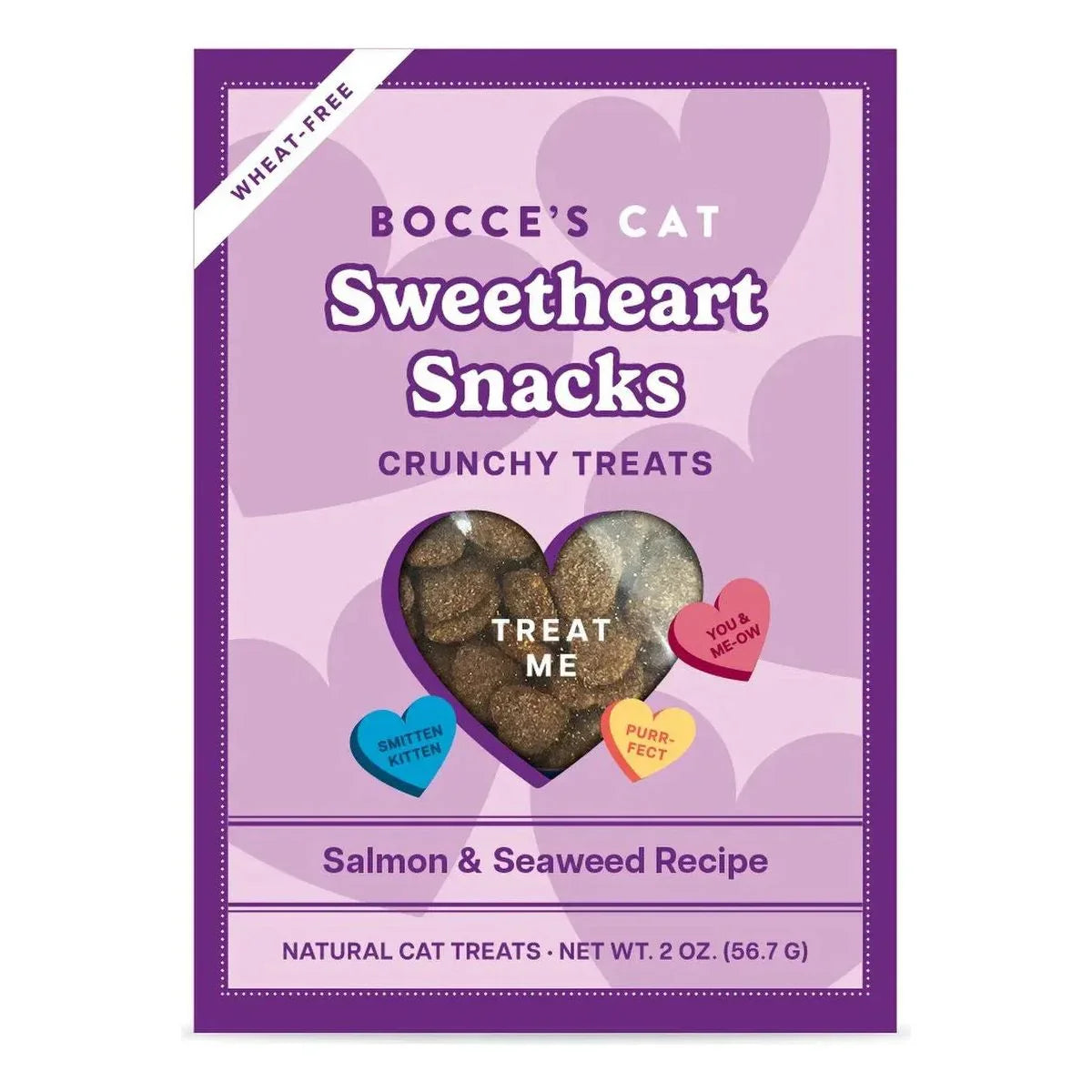 Bocce's Bakery Sweetheart Snacks Cat Treats 2oz - Talis Us