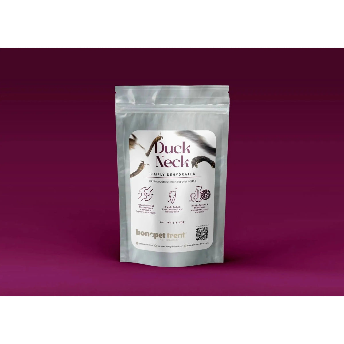 Bonapet Healthy Duck Neck - The Ultimate Dental Chew for Dogs - Talis Us