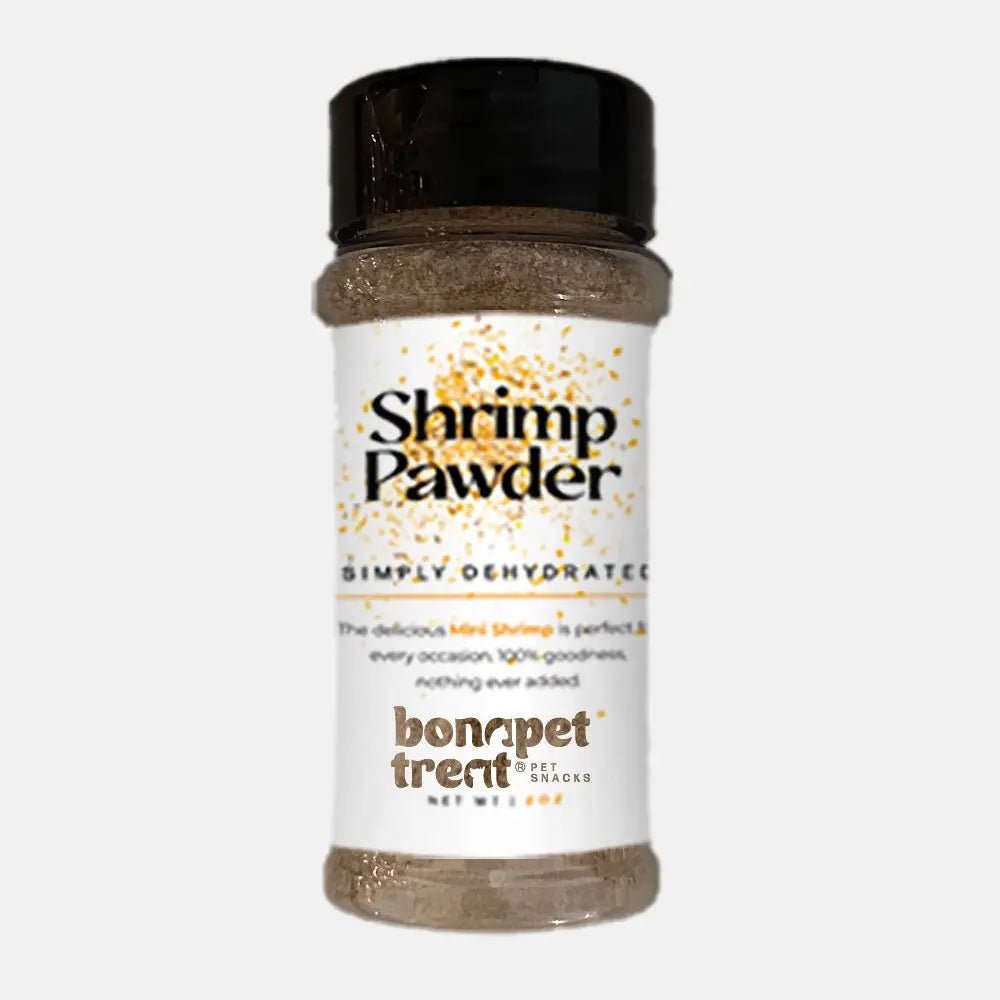 Bonapet Shrimp Powder: All - Natural Omega - 3 Boost for Pets 2oz - Talis Us