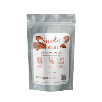 Bonapet Sweet Potato Chews - All - Natural Treats for a Healthy Coat & Digestion 5 oz - Talis Us