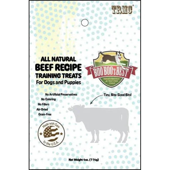 Boo Boo's Best Beef Trainers Dog Treats 4oz - Talis Us
