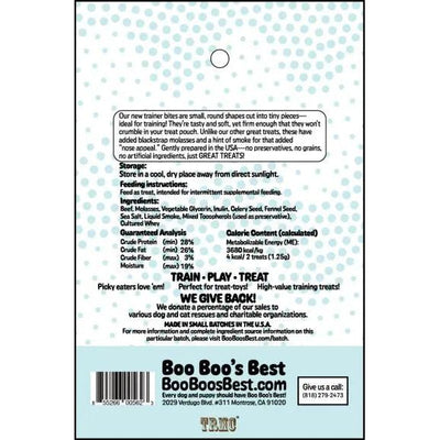 Boo Boo's Best Beef Trainers Dog Treats 4oz - Talis Us