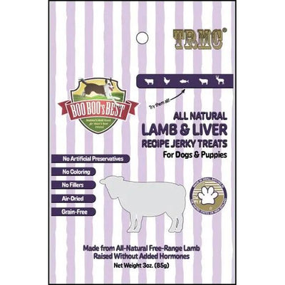 Boo Boo's Best Lamb Liver Jerky Dog Treats 3oz - Talis Us