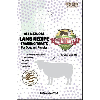 Boo Boo's Best Lamb Trainers Dog Treats 4oz - Talis Us