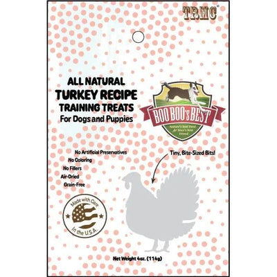 Boo Boo's Best Turkey Trainers Dog Treats 4oz - Talis Us