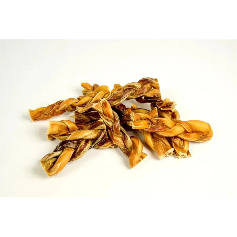 Talis Us braided bully sticks for dogs, tasty and long-lasting chew treats for dogs