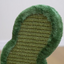 Cactus cat scratching post by PetPals Group with soft green texture and scratchable surface