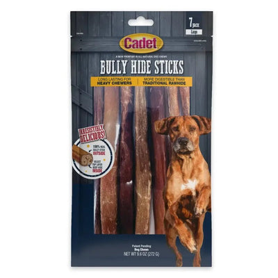Cadet Bully Hide Sticks All - Natural Dog Chews - Talis Us