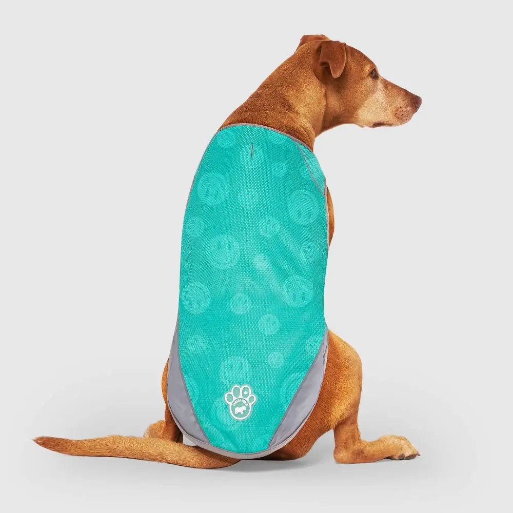 Canada Pooch Wet Reveal Smiley Cooling Dog Vest - Talis Us